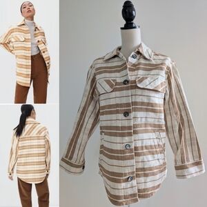 Everlane Oversized Shirt Jacket Shacket